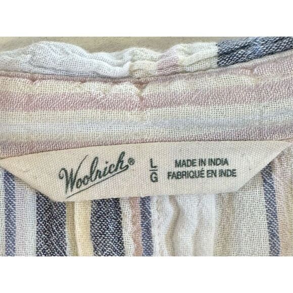 Woolrich Women's Carabelle Convertible Lightweight Button Up Shirt Large - Picture 5 of 10
